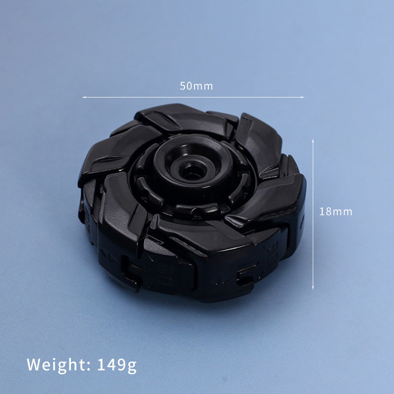 Spinning Battle Top – Armored EDC Fidget Toy, 4.5cm, 7 Colors
