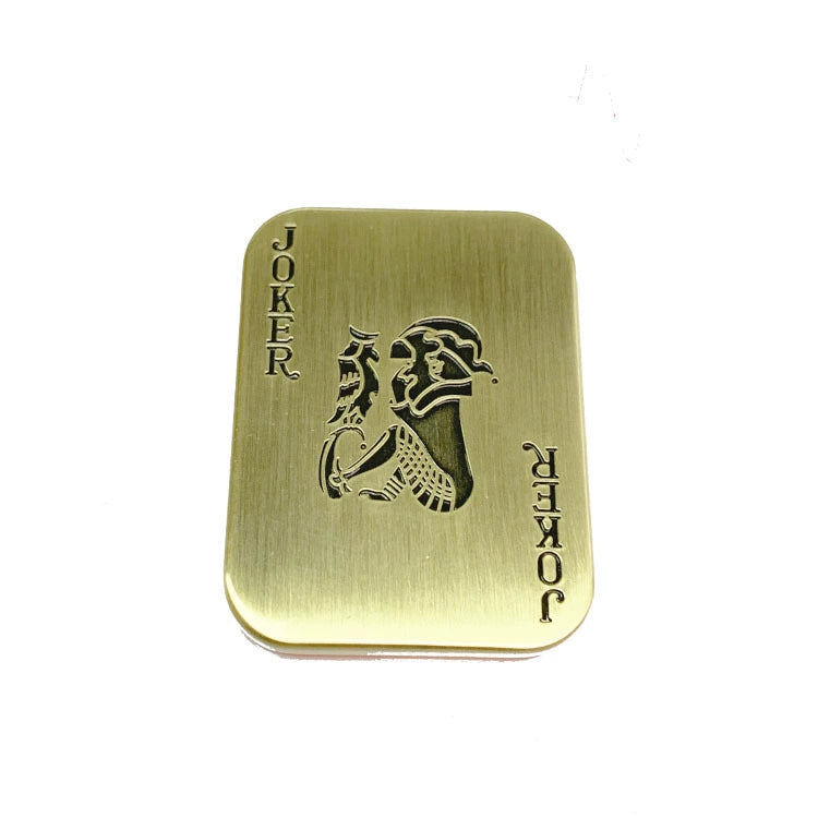 Metal EDC Fidget Toy - Push Card Spinner - View 4