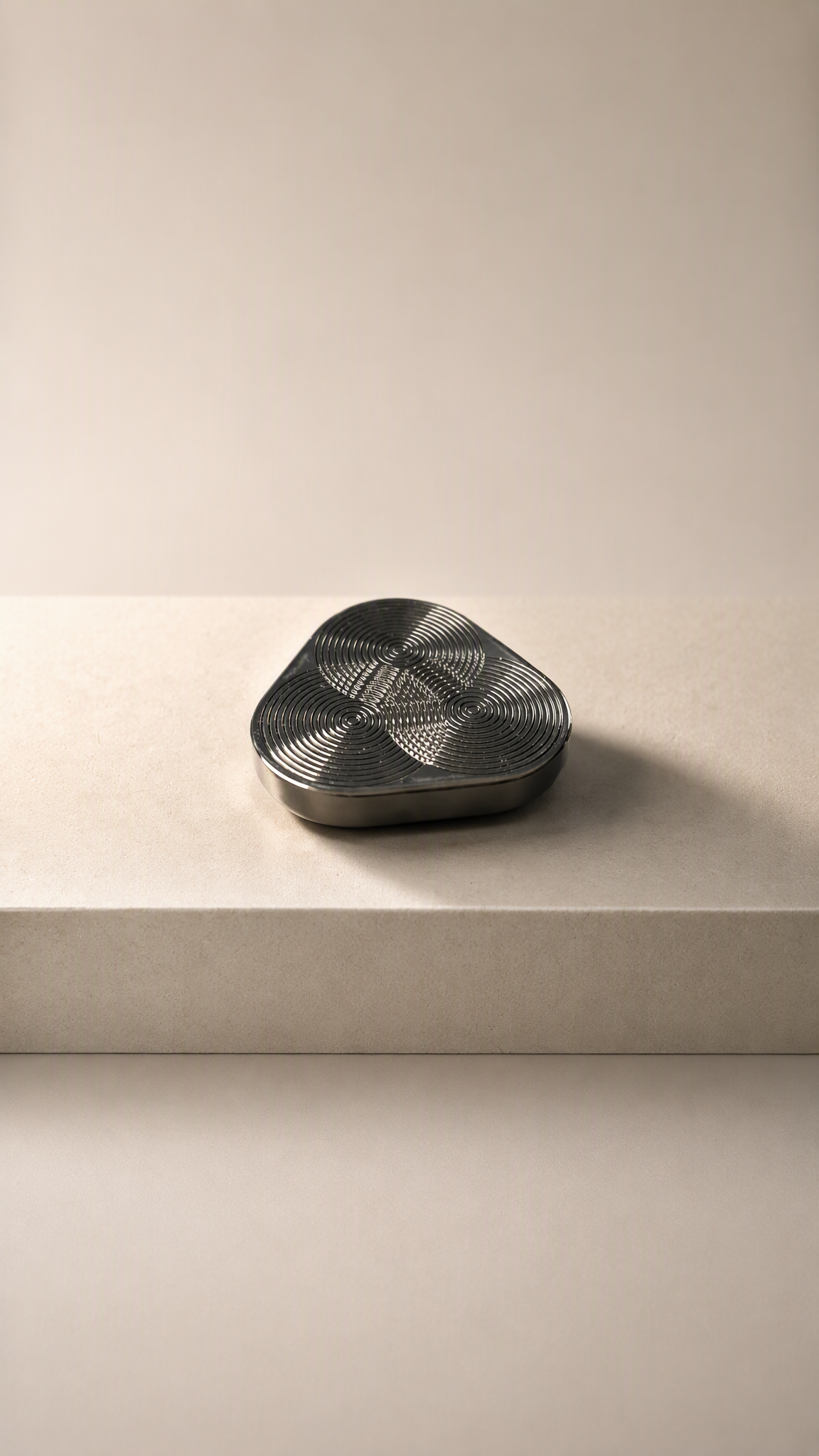 Stainless Steel Triangle Fidget Toy — Stress Relief at Your Fingertips