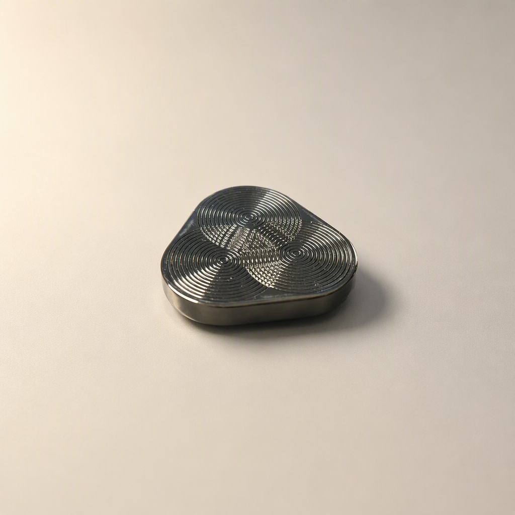 Stainless Steel Triangle Fidget Toy — Stress Relief at Your Fingertips