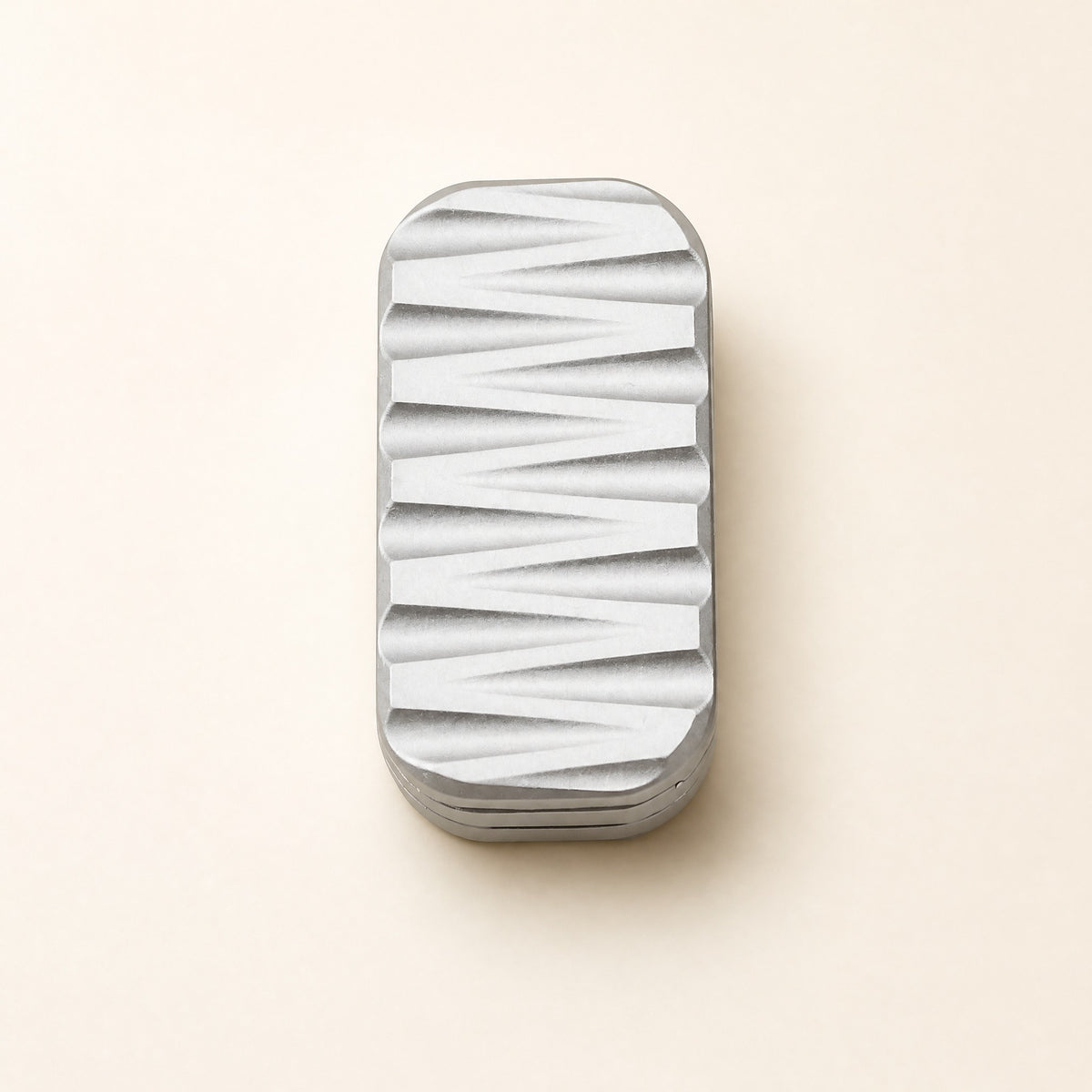 Wave Fidget Slider Matte Silver - hero