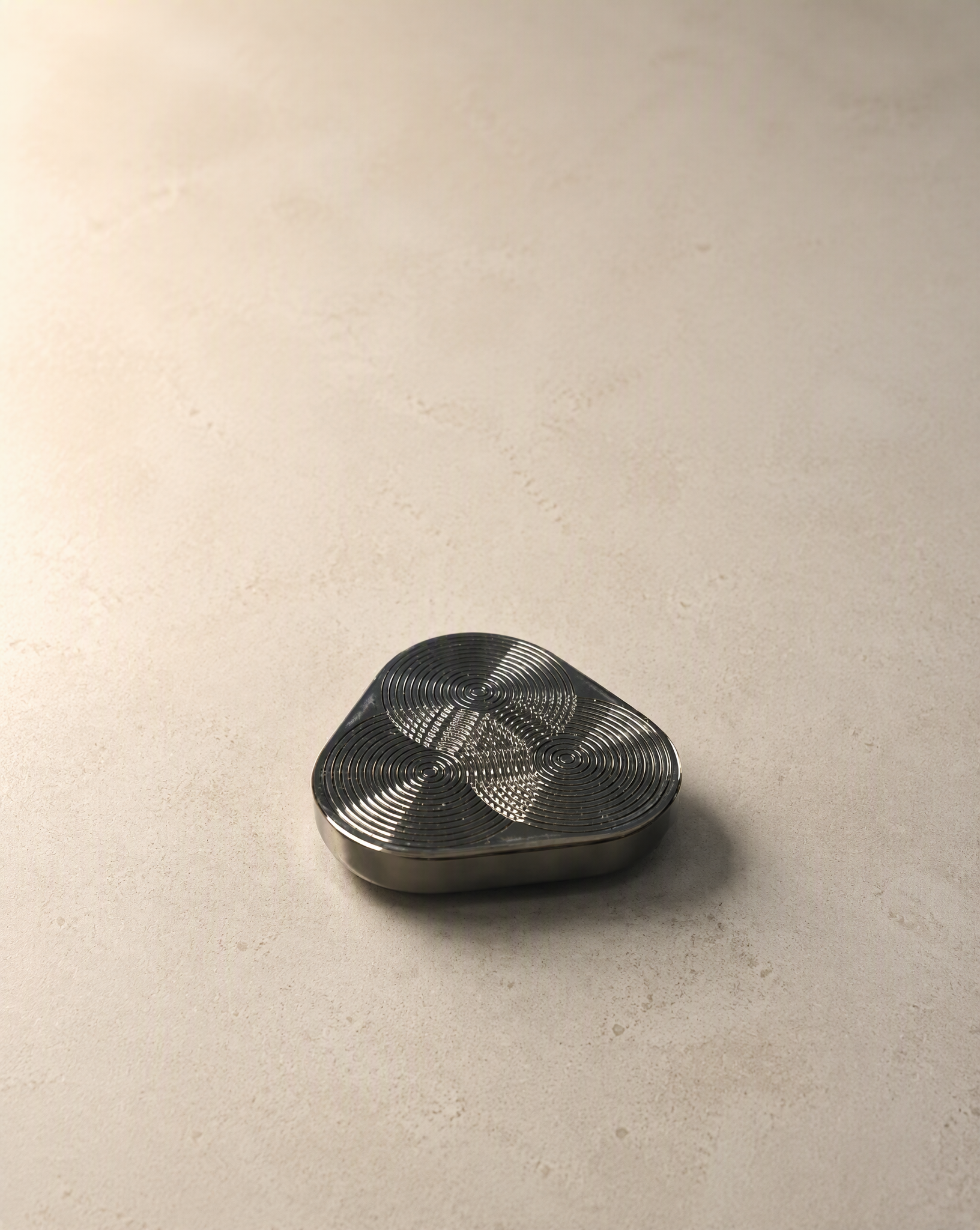 Stainless Steel Triangle Fidget Toy — Stress Relief at Your Fingertips