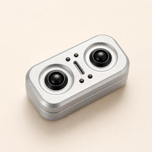 Controller fidget toy silver gamepad-style EDC